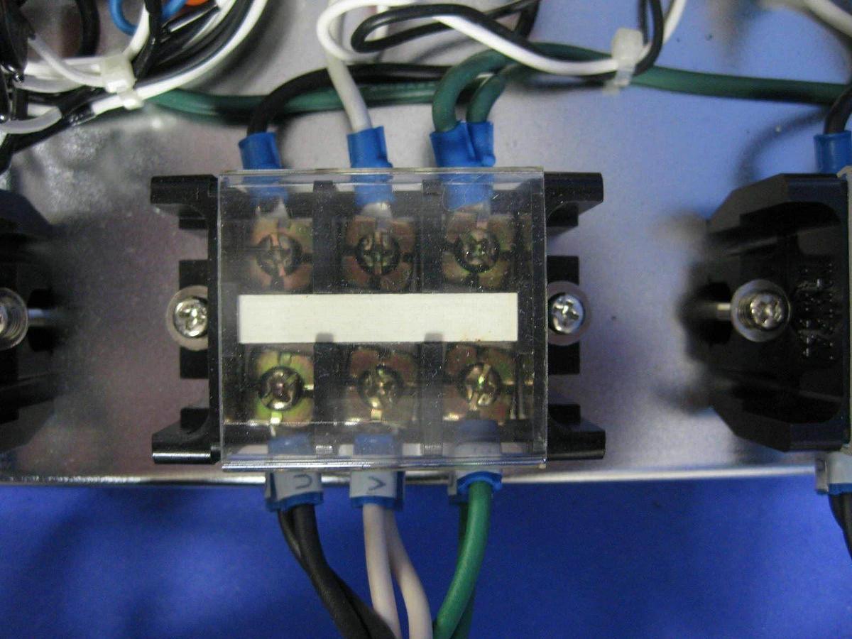 Used TEL Tokyo Electron 600 FNC AC/DC Relay Supply Panel
