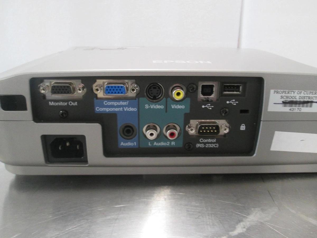 Used Epson, Model EMP-53, LCD Projector w/ Remote, 100-240v, Used
