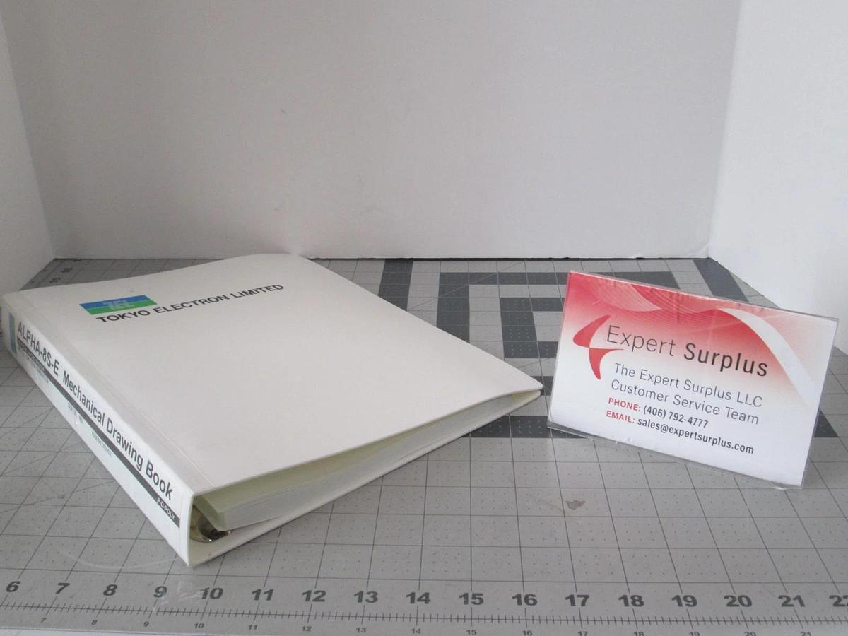 Used TEL Tokyo, ALPHA-8S-E, Mechanical Drawing Book P-D-Poly, Used
