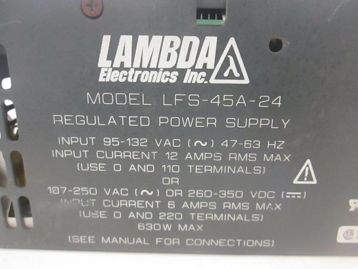 Used Lambda, Regulated Power Supply, LFS-45A-24, Used