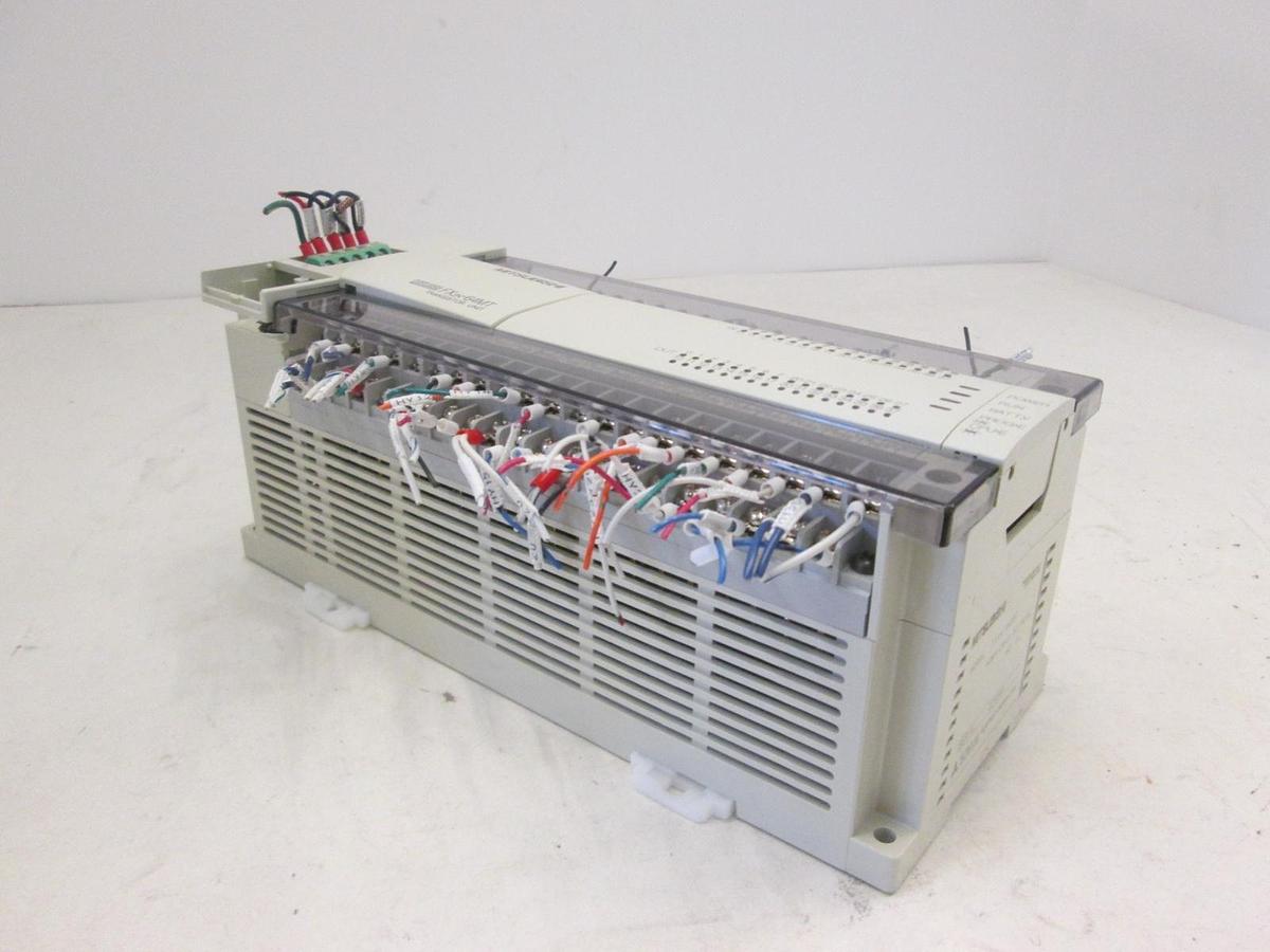 Used Mitsubishi, Transistor Unit PLC Module, FX2N-64MT, Used