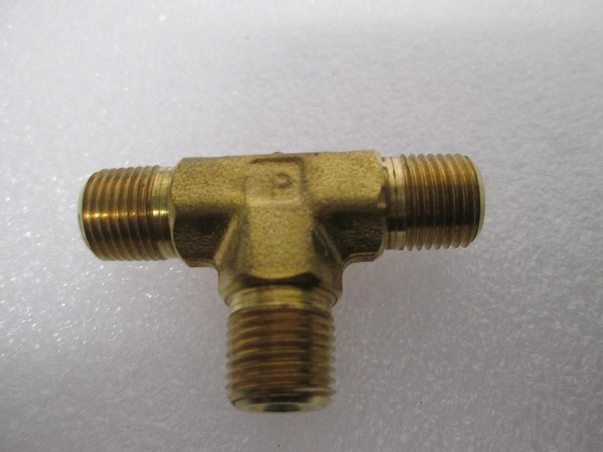 Used Parker, 206-192, 3-Way Fitting, 1/4", New, Lot of 20
