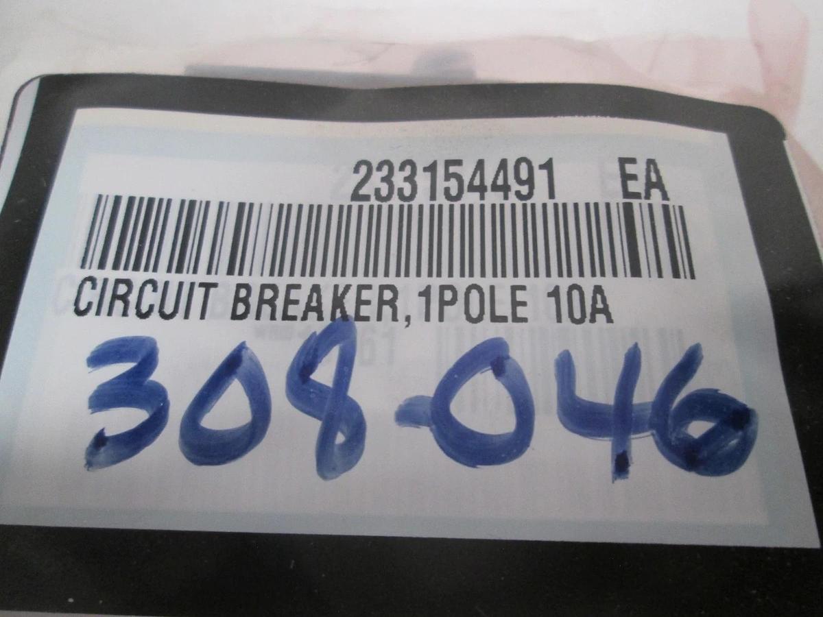 Potter & Brumfield, W91-X1112-10, Circuit Breaker, 1 Pole, 10A, New
