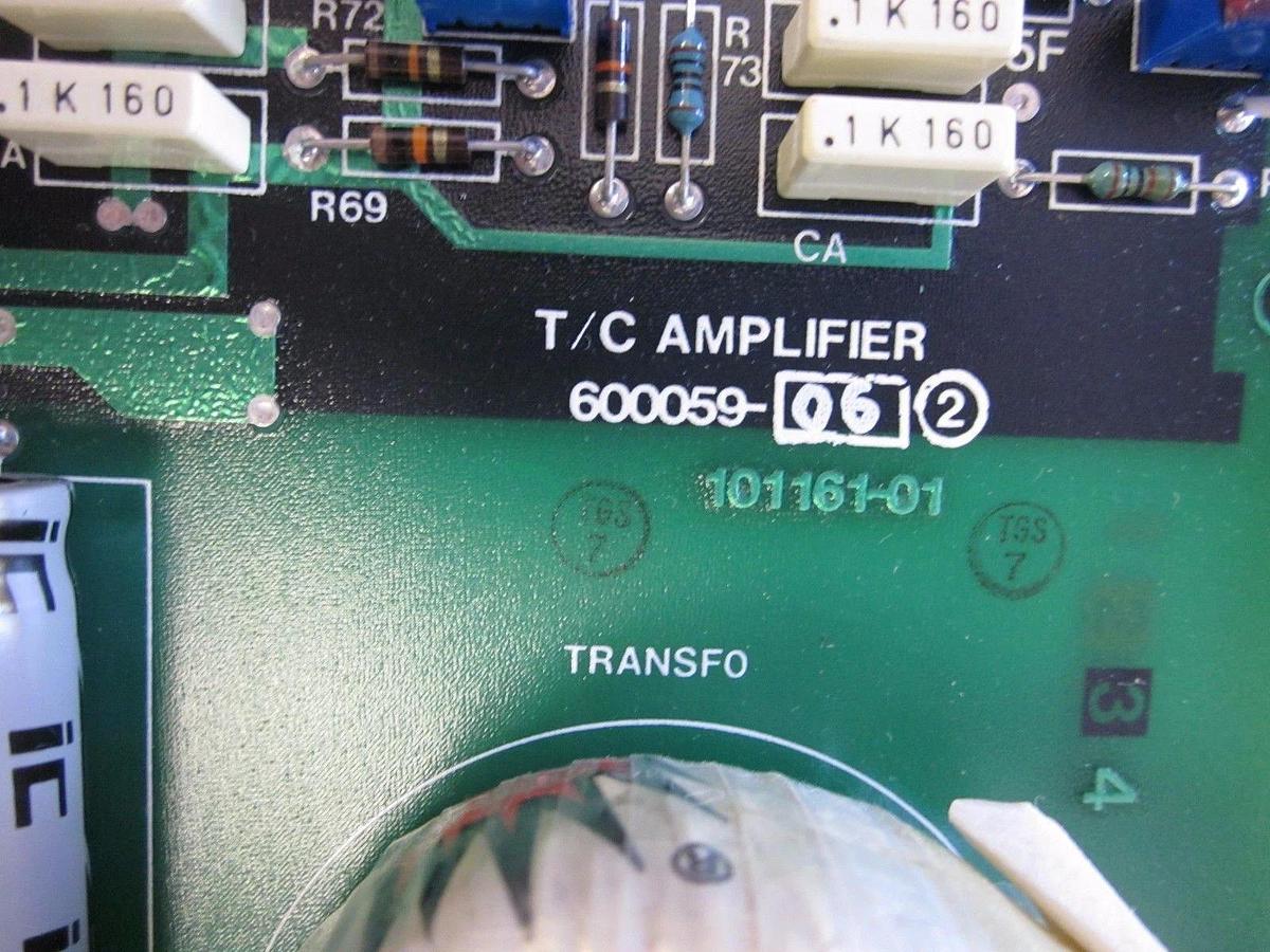 Used SVG 600059-06 6 Input T/C Amplifier