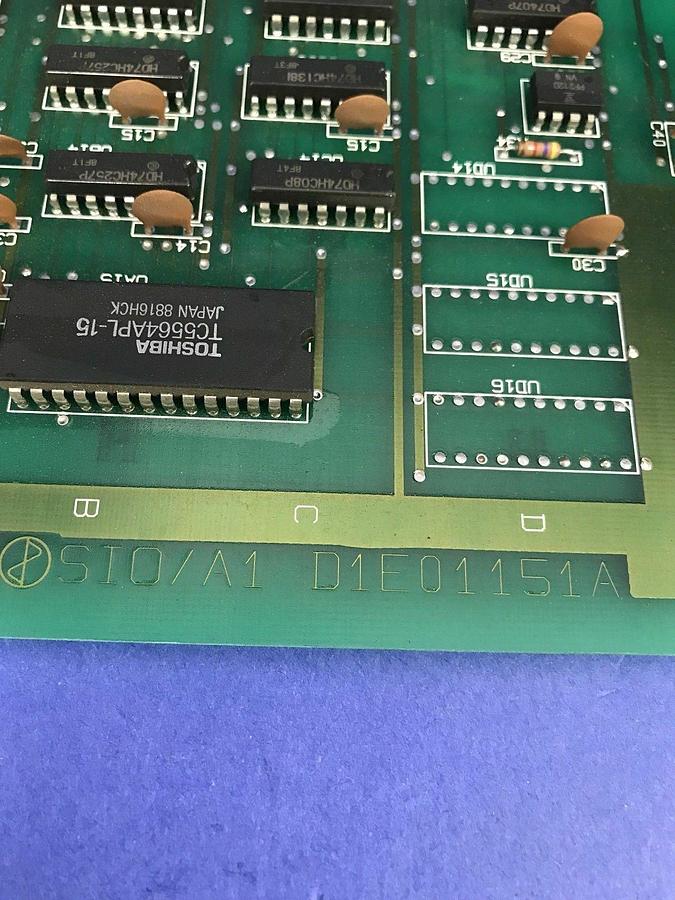 Used Kokusai D1E01151A SIO/A1 PCB , Used