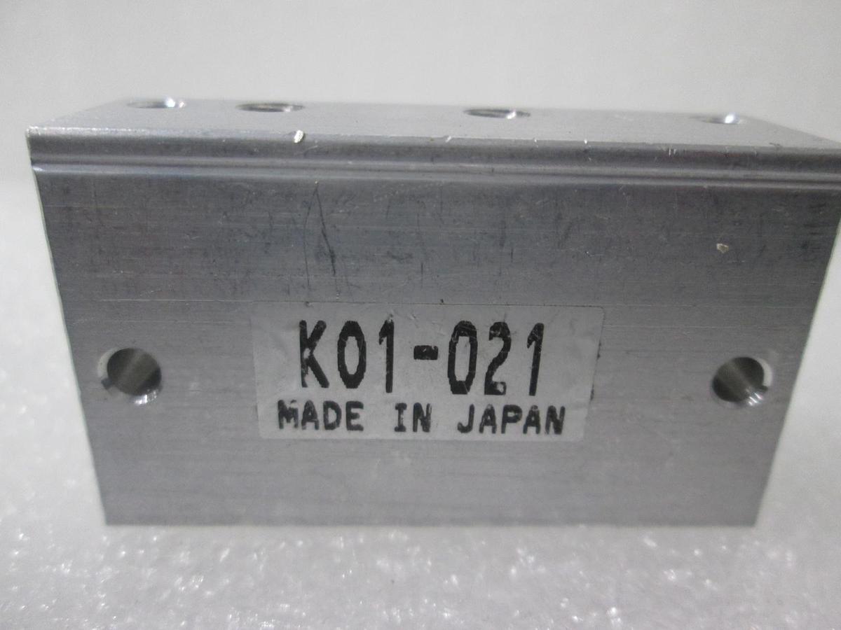 Used SMC, K01-021, 2 Position Manifold Block for Valve, New