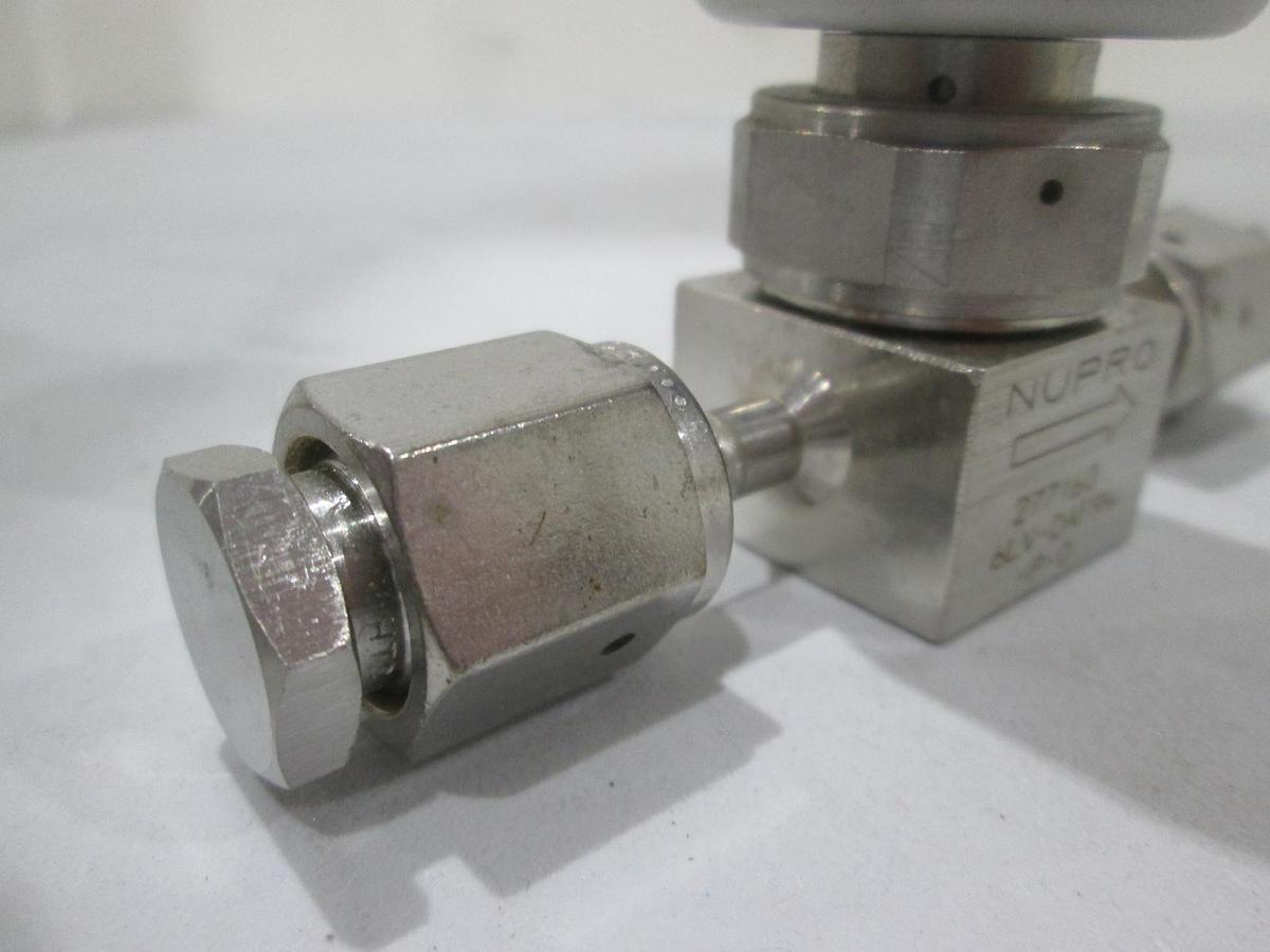 Used Nupro, 6LV-DAFR4-P-O, Sealed Diaphragm Valve, Used