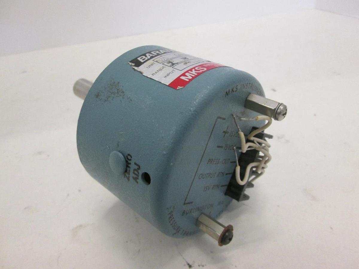 Used MKS, Baratron 10 Torr Pressure Transducer, 222BHS-A-A-10SP35-81, Used