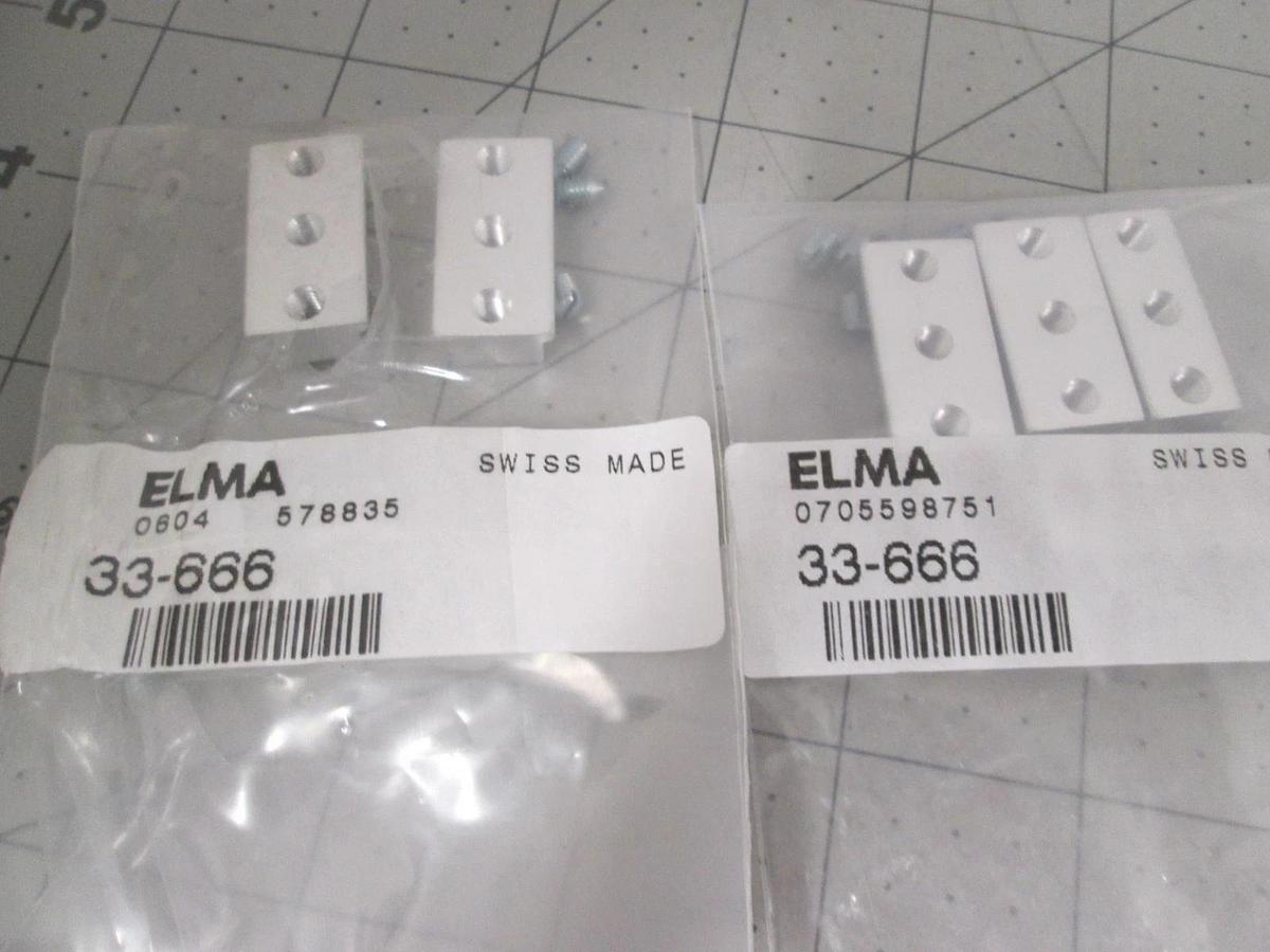 Elma, 33-666, Sliding Block Set for Fangle Slot, New, Lot of 5