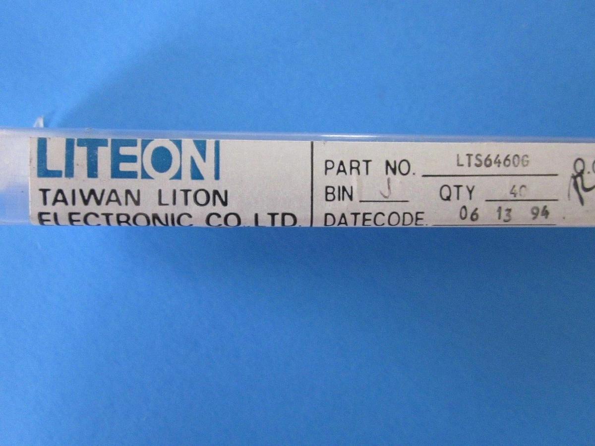 LITEON LTS6460G Single Digit Numeric Display LET, 0.56", Green - Lot of 40