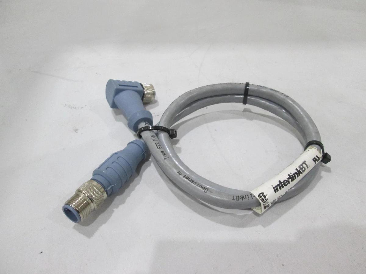 Used InterlinkBT, RSC WKC 572-0.6M, Cordset, Used
