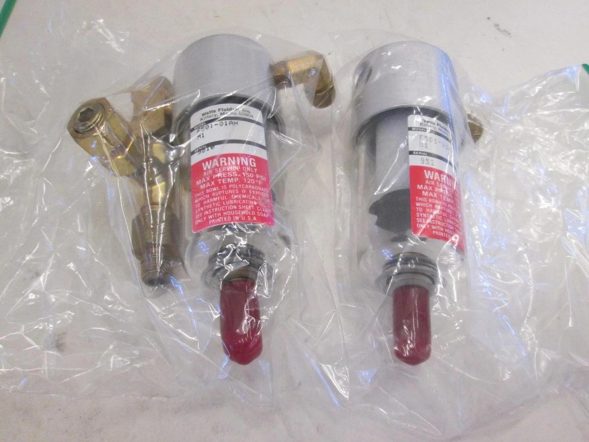 Used Watts Fluidals, Inc. Filter, F501-01AH M1, Used, Lot of 2
