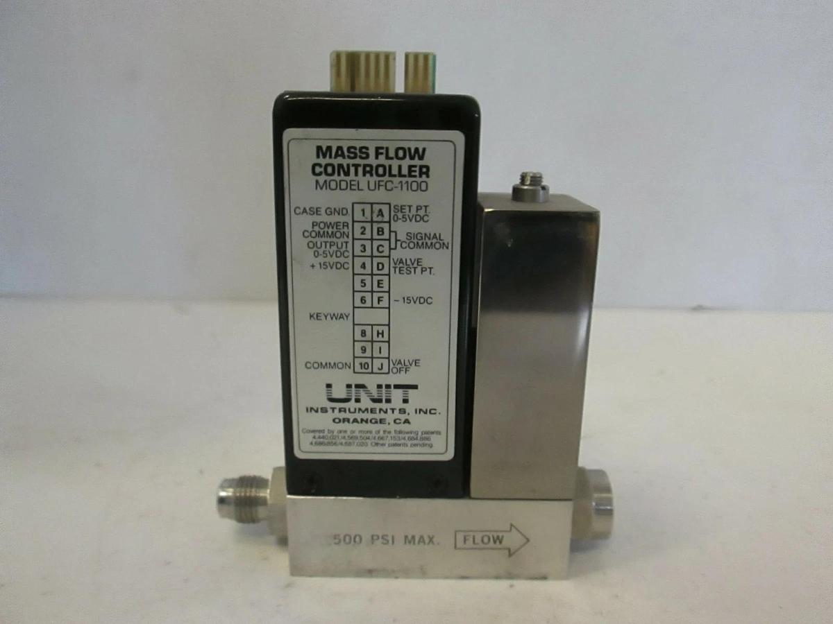 Used Unit UFC-1100A, Mass Flow Controller MFC, O2, 400 SCCM, Used