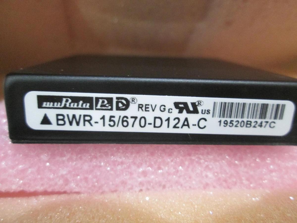 Murata Power Solutions, BWR-15/670-D12A-C, DC Converter, New