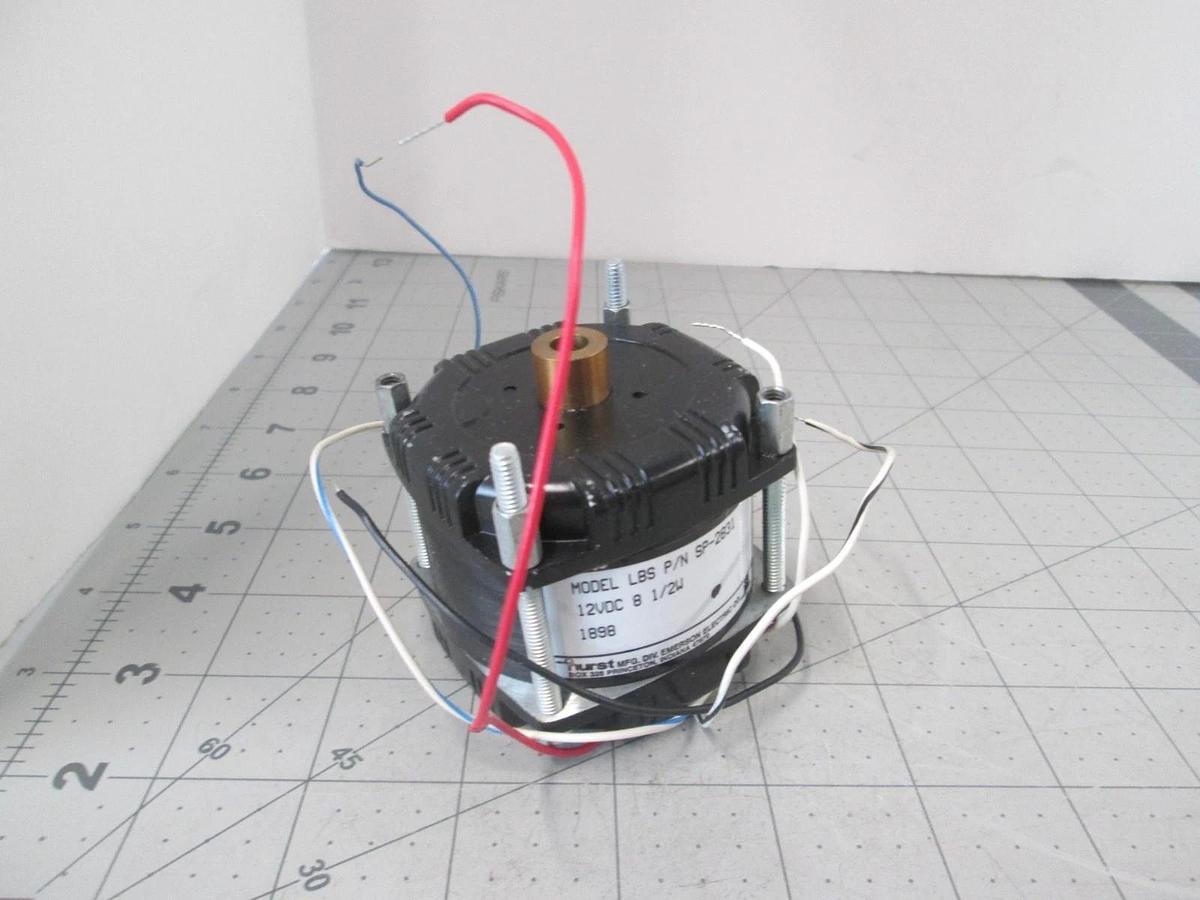 Hurst Motor, SP-2831, Model LBS, 12VDC, 8.5W, New