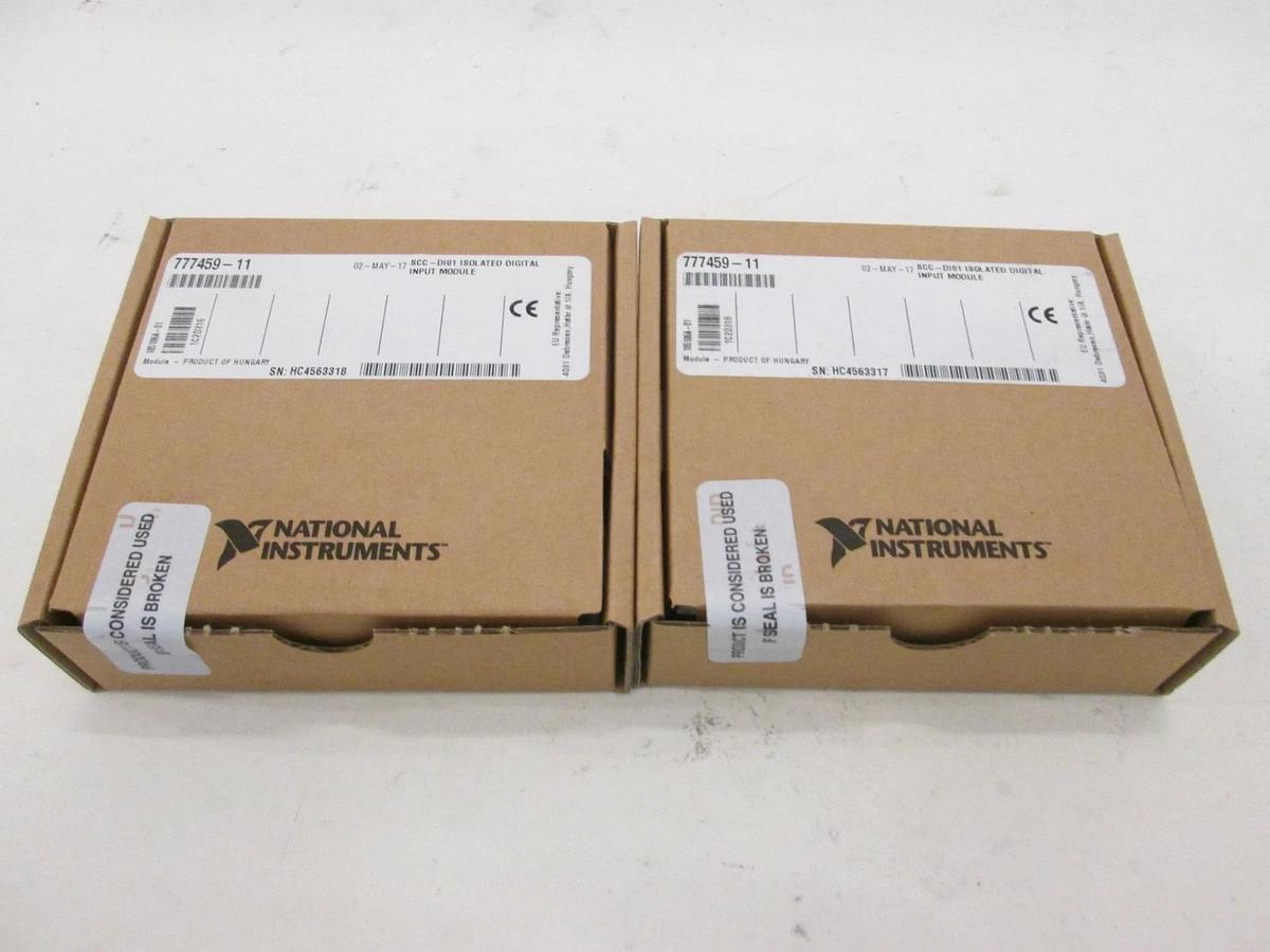 National Instrument, 777459-11, SCC-DI01 Isolated Digital Input Module, New, 2