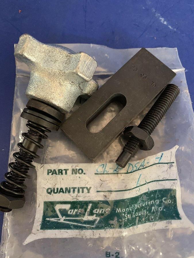 Used Carr Lane CL-2-DSA-4  Steel Heel Clamp Strap Assy, New