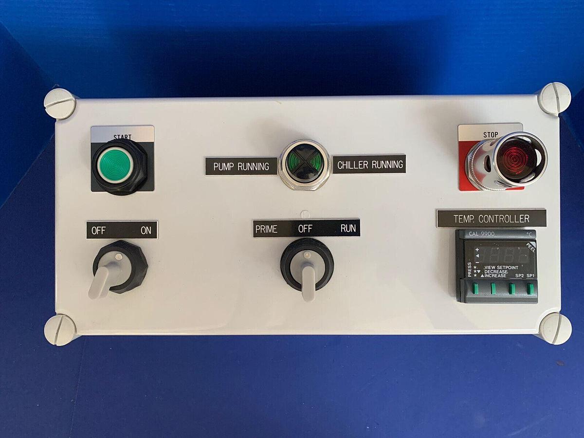 Used Pump & Chiller Controller with CAL 9900 Temperature Controller, Used
