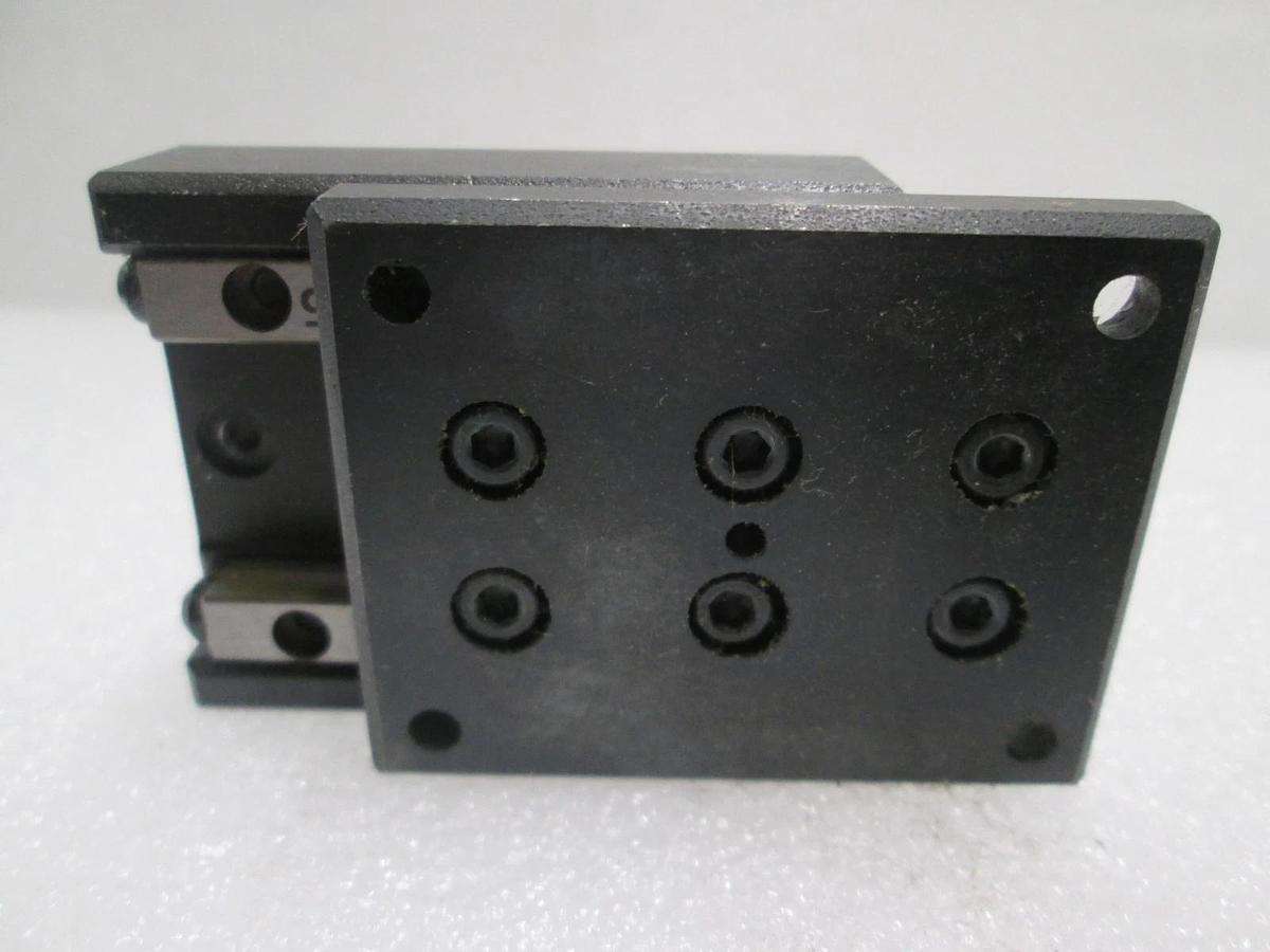 Used Del-TronLinear Bearing Guide Block w/ Guide Rail, Used