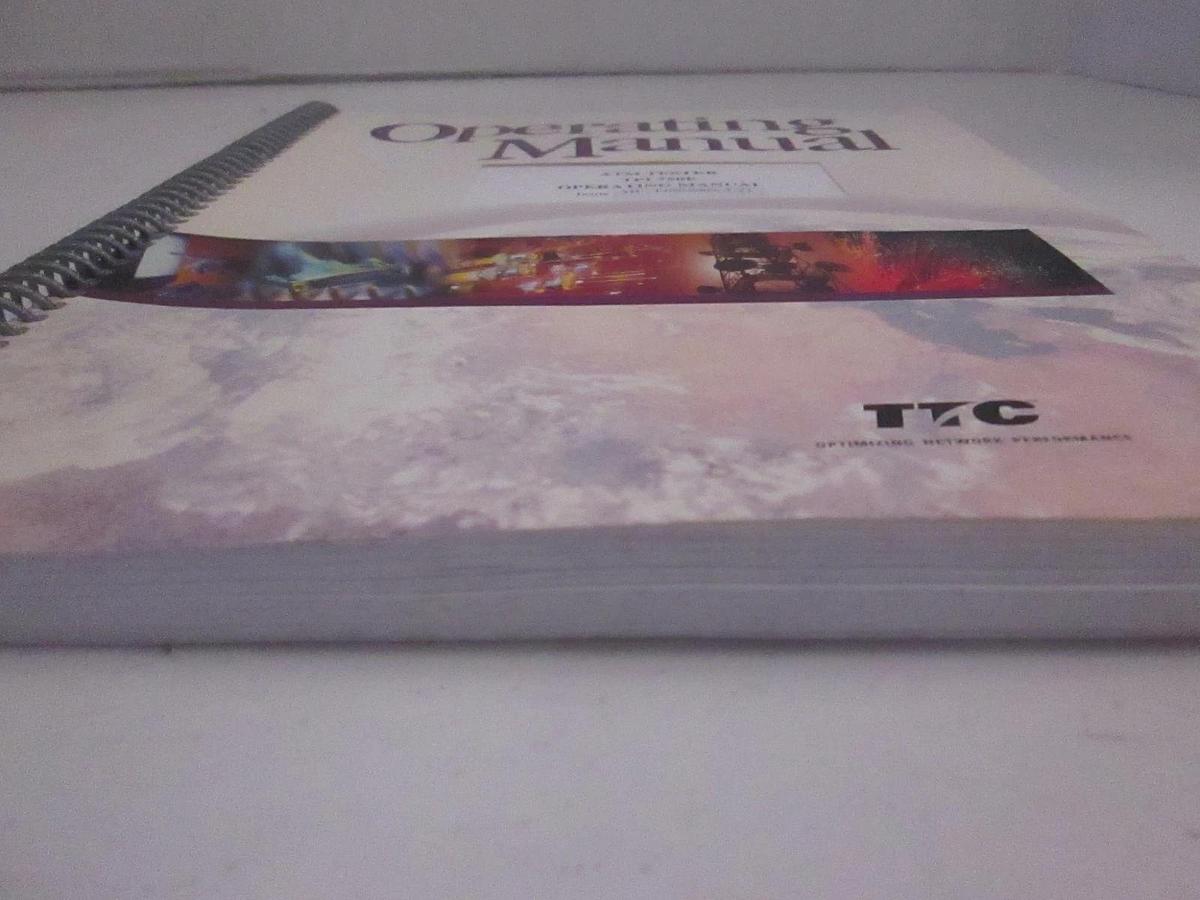 Used TTC ATM Tester TPI 750E, Operating Manual, Used