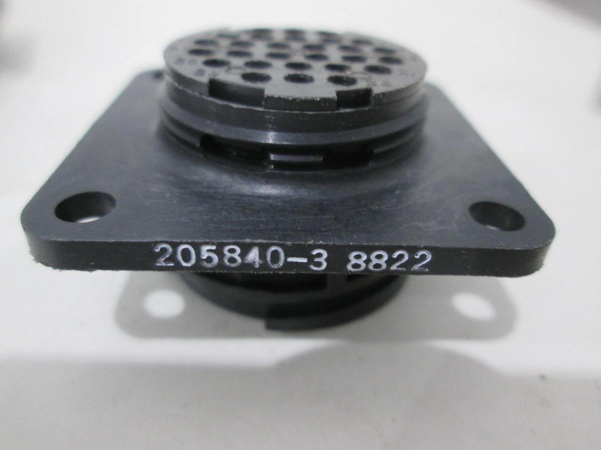 Amphenol, 205840-3, 28 Pin, Female Connector, New, Lot of 9