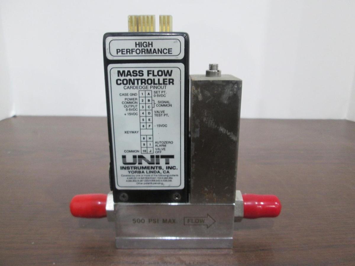 Used Unit, UFC-1210A, 1 SLM, O2, Mass Flow Controller, 1/4" Port, Used