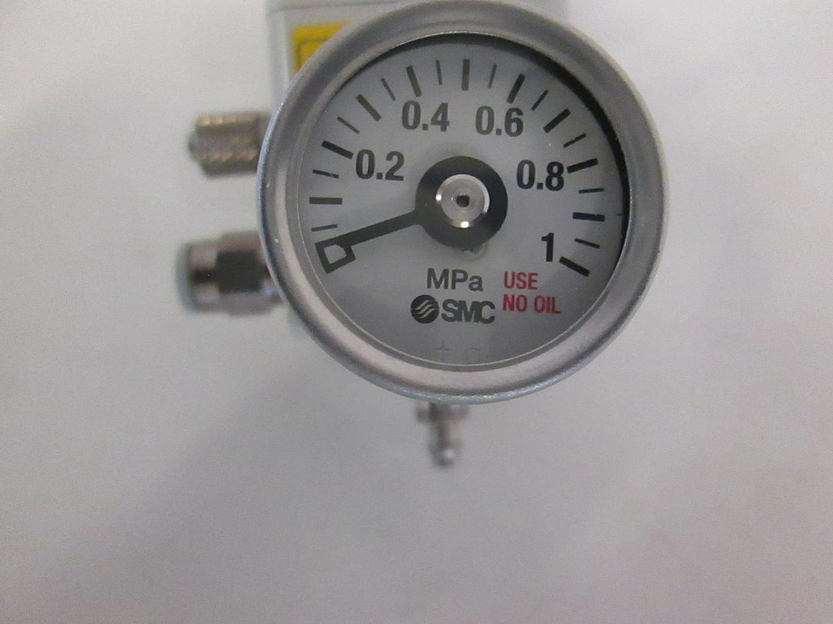 Used SMC, Regulator Assy w/ 0-1MPa Gauge, 10-IR1020-01BG, Used