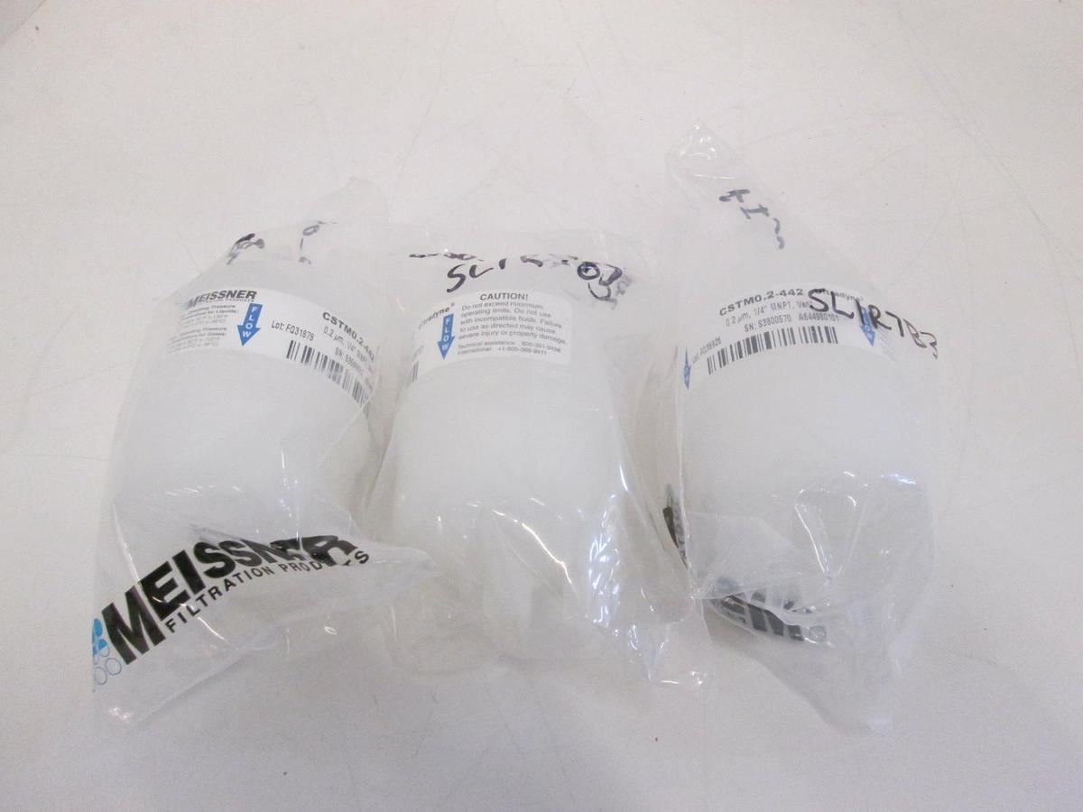Meissner, CSTM0.2-442, .2UM, 1/4" MNPT, Vent, New, Lot of 3