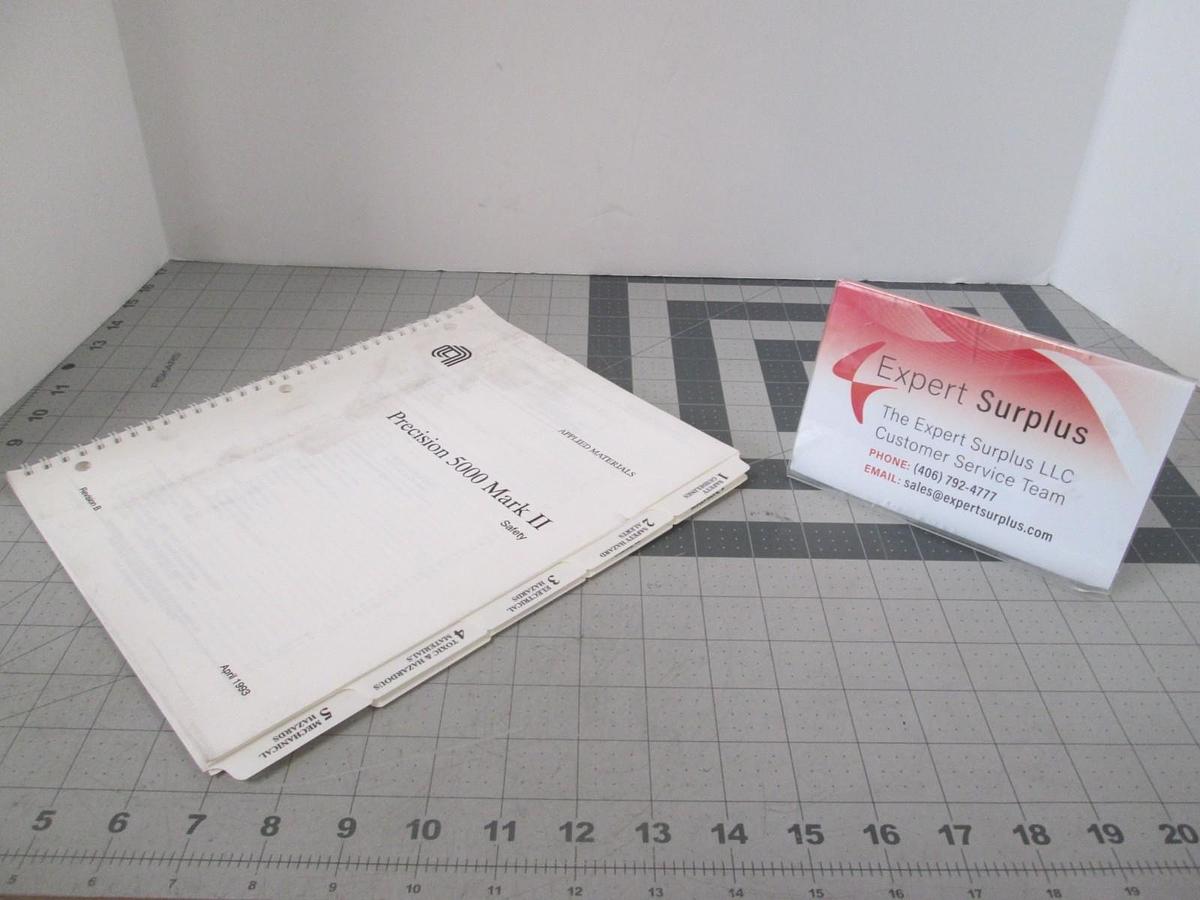 Used AMAT, Precision 5000 Mark II, Safety, Used
