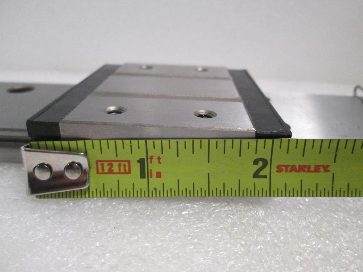 Misumi, SSEBWV16, Linear Bearing Guide Block w/ Guide Rail, New