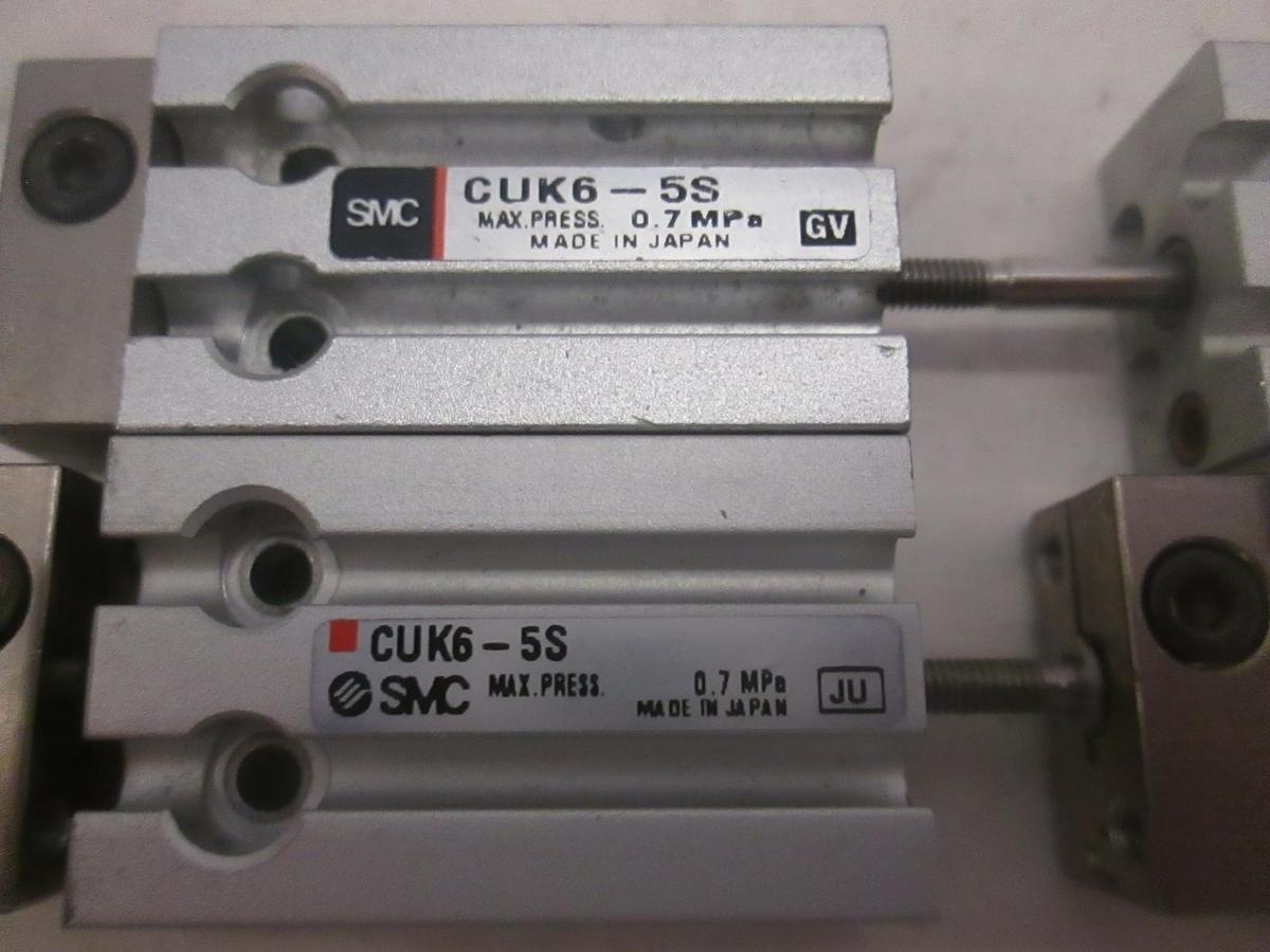 Used SMC, Slide Table, CUK6-5S, Used, Lot of 4