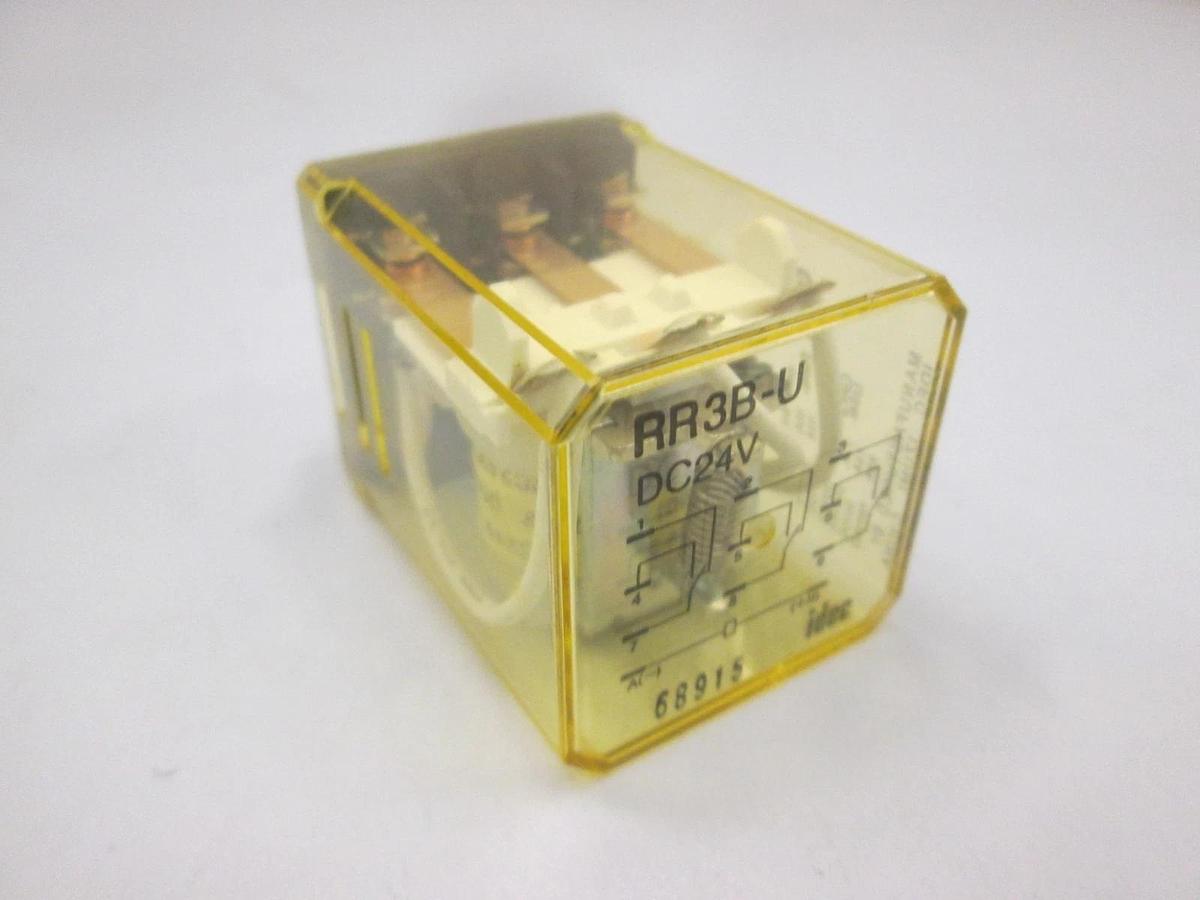 Used IDEC, RR3B-U, DC 24 V Relay, Used