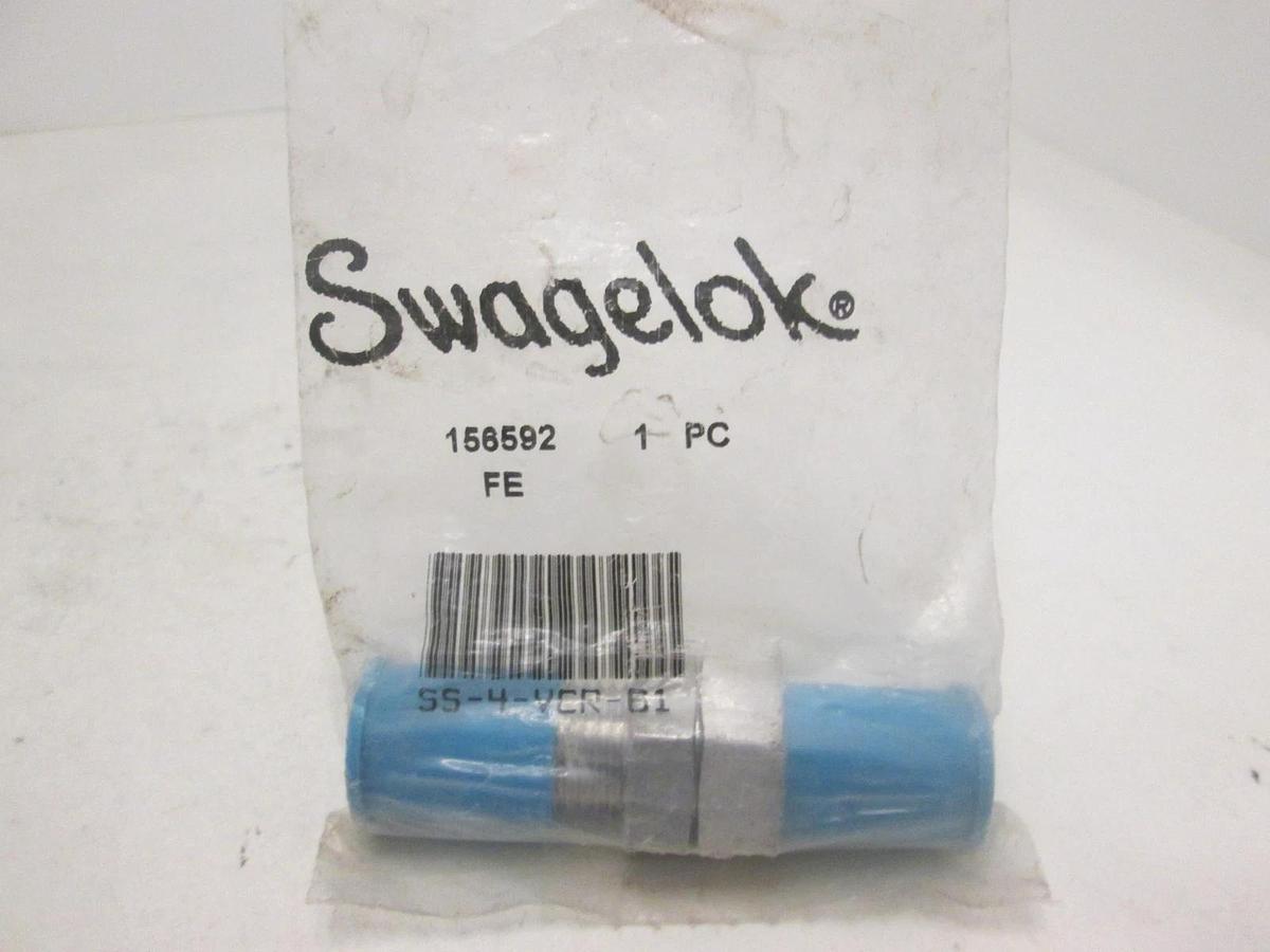 Swagelok, SS-4-VCR-61, SS Bulkhead Union, New
