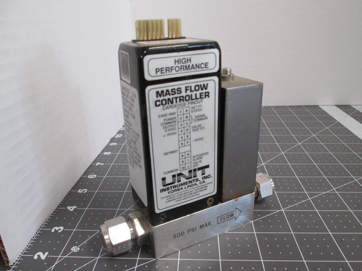 Used UNIT Instruments, UFC-1200A, Mass Flow Controller 200 SCCM NH3