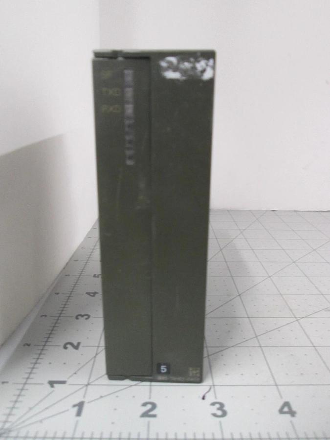 Used Siemens, Simatic S7, 6ES7 340-1AH02-0AE0, Communication Module, Used
