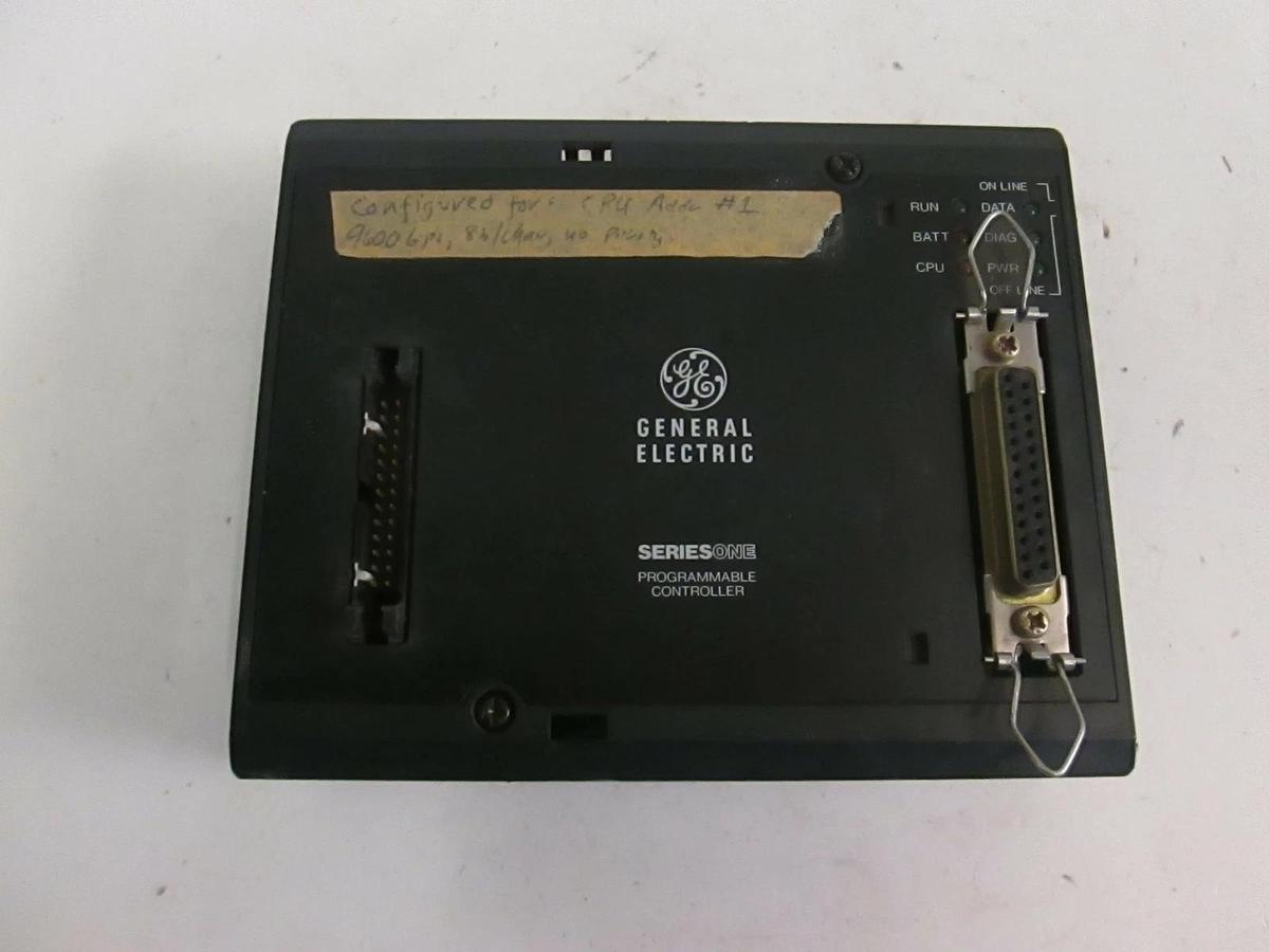 Used General Electric Series One Programmable Controller, IC610CCM105B, Used