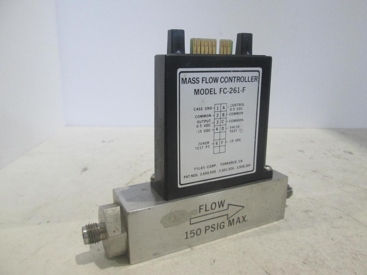 Used Tylan, FC-261-F, Mass Flow Controller, 20 SLPM, H2, Used