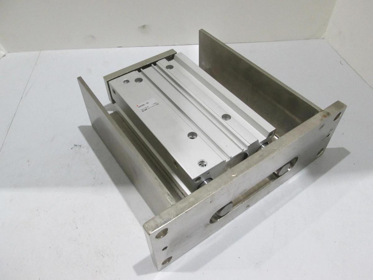 Used SMC, MGPM40-150, Compact Guide Cylinder, Used