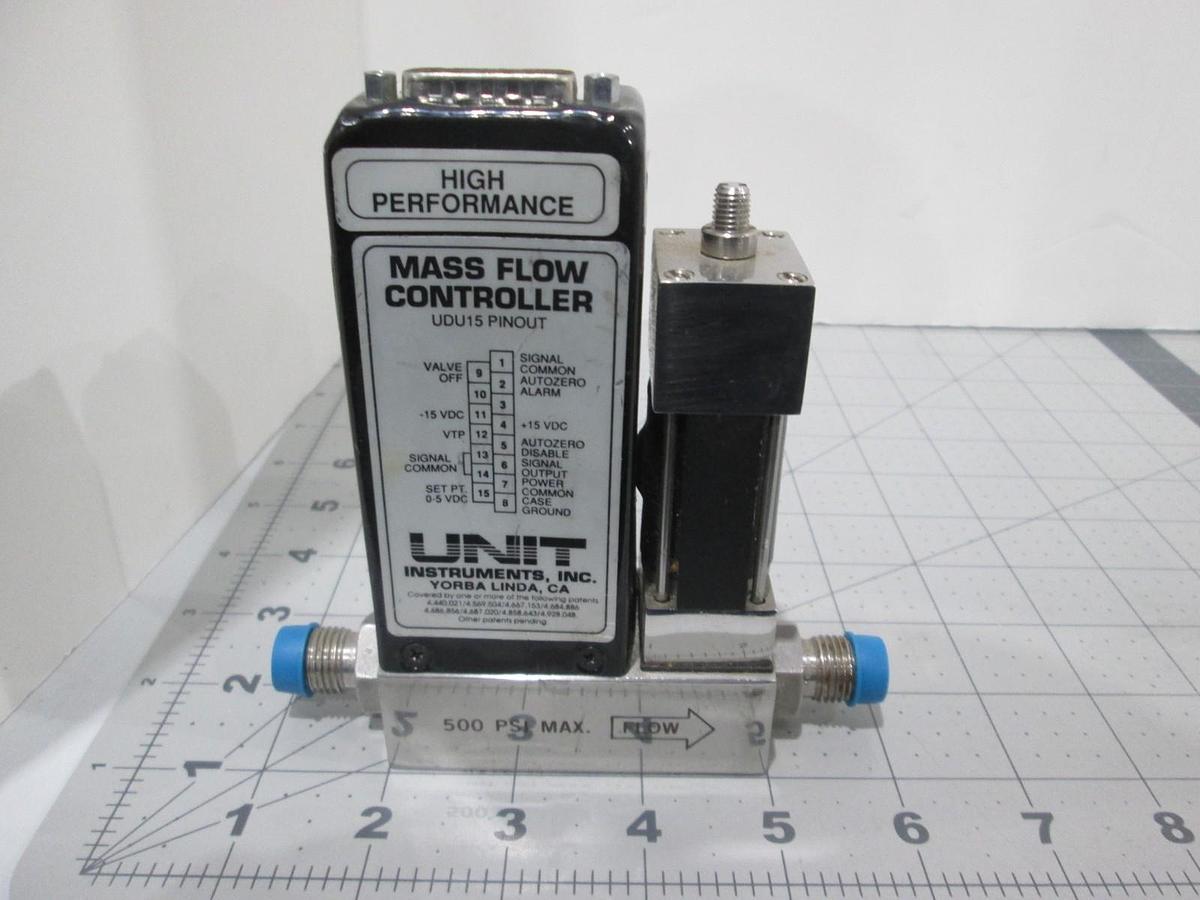 Used Unit, UFC-1020, Mass Flow Controller, 15-Pin, N2, 50 SCCM, Used