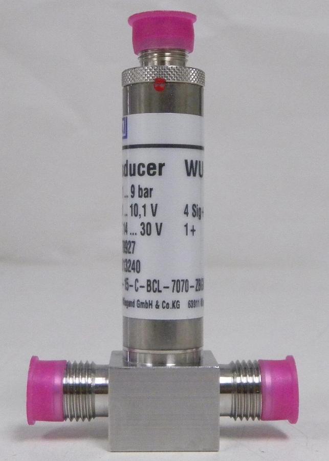 Used Wika Transducer WU-15, P#:12613240, 1/4" MVCR/MVCR, -1...9 Bar, Used
