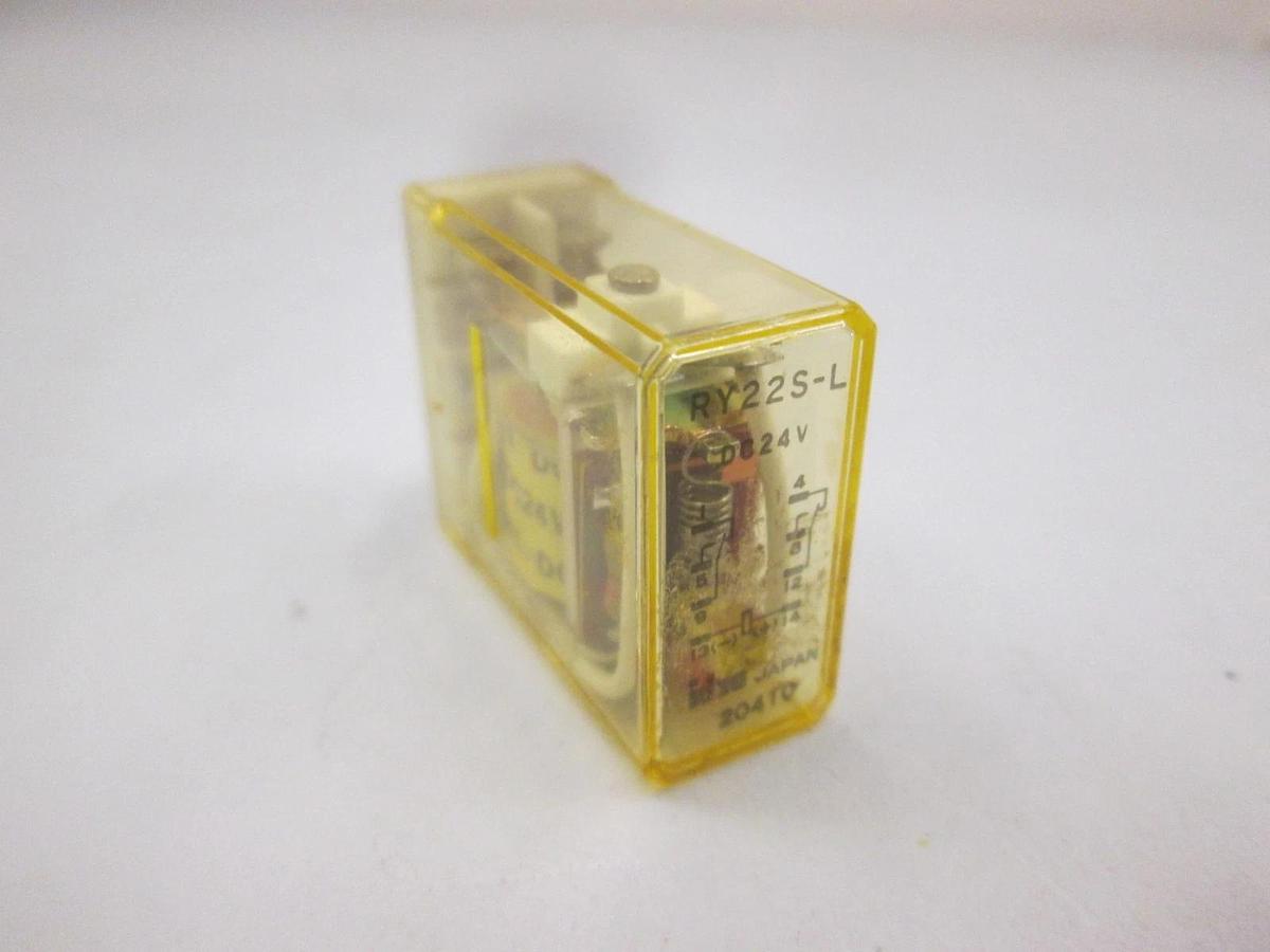 Used IDEC, RY22S-L, DC 24 V Relay, Used