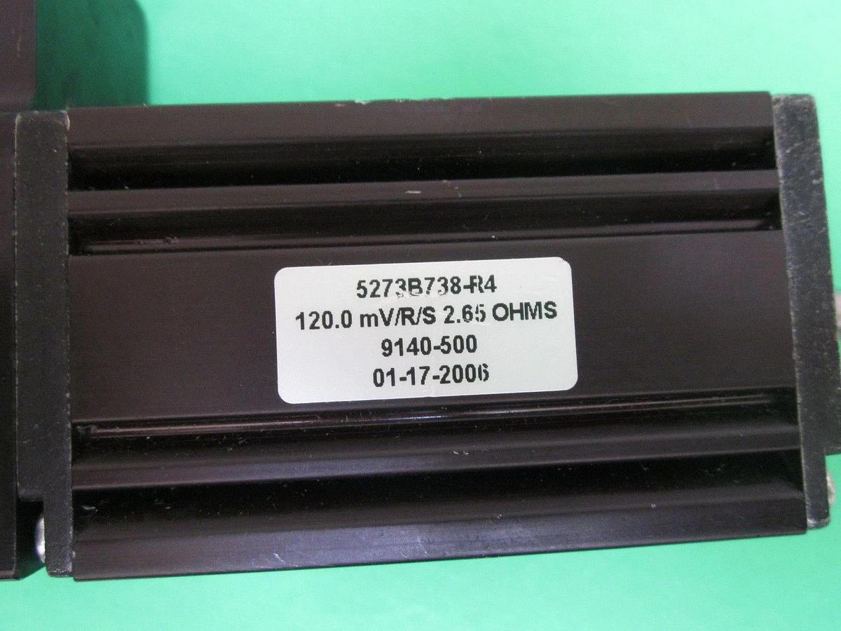 Used Pittman 5273B738-R4 Servo Motor 120.0 mV/R/S 2.65 Ohms, Used