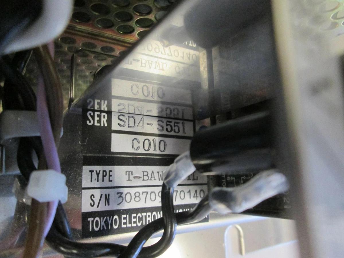 Used TEL Tokyo Electron SD4-S551-C010 T-BAWL Control Unit and Power Supply Pack