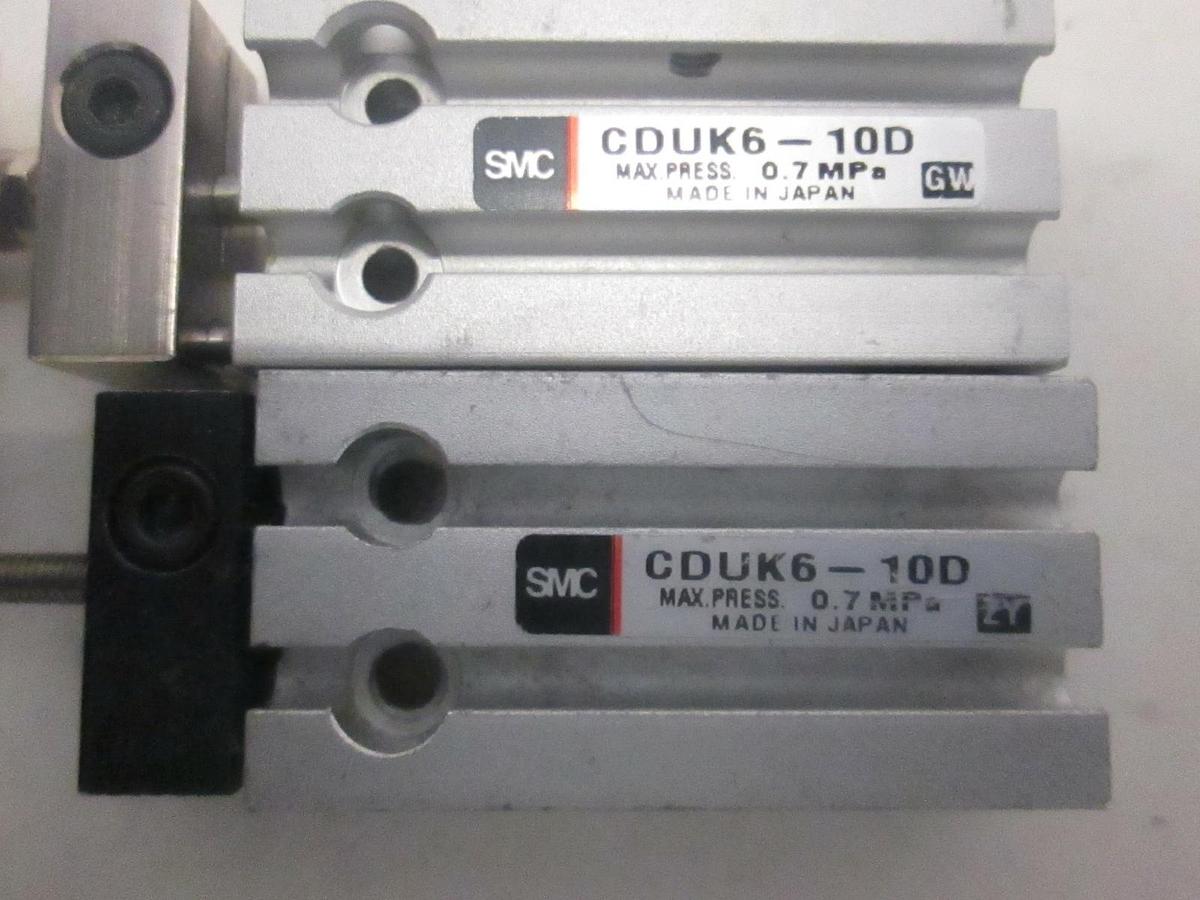 Used SMC, Slide Table, CDUK6-10D, Used, Lot of 4