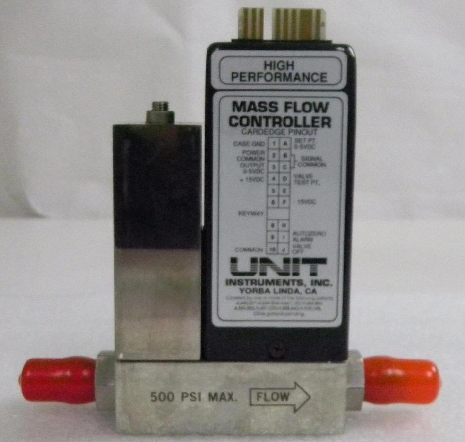 Used Unit UFC-1500A, Mass Flow Controller, Gas- SiH2Cl2, Range- 150 SCCM, 1/4" M I/O