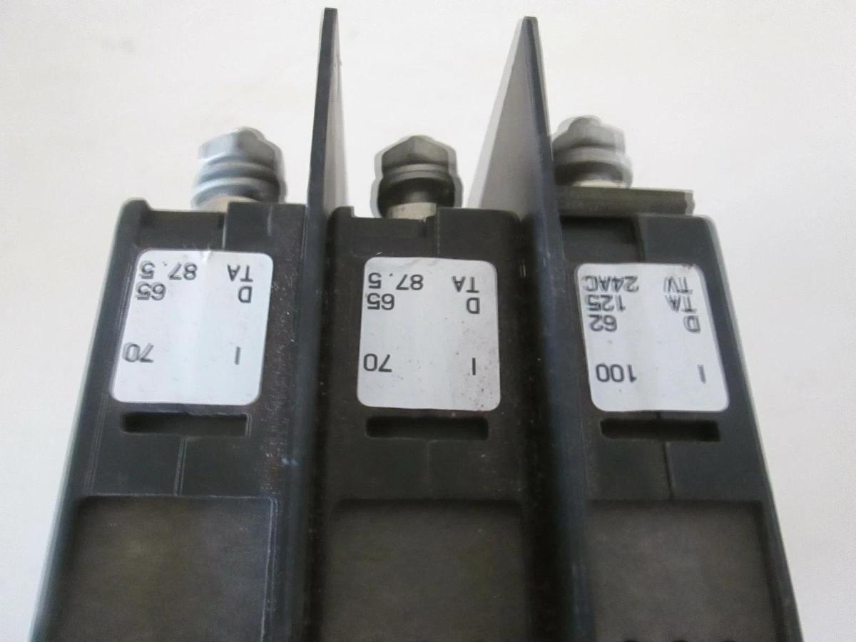 Used element breaker, Airpax 219-3-31481-2  70/70/100 20v trip