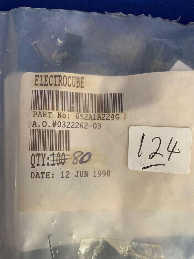 Electrocube 652A1A224G Fixed Capacitor , Lot of 70+