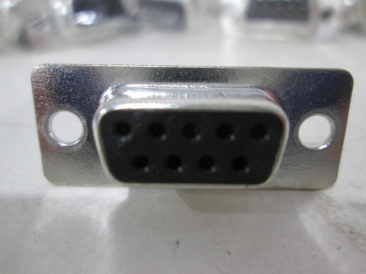 Amphenol, L77SDE09S, Female 9 Pin Connector, New, Lot of 10
