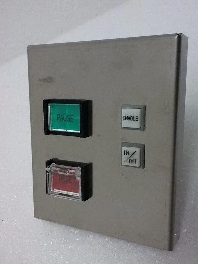 Used TEL Tokyo Electron Push Button Front Panel Assembly, Used