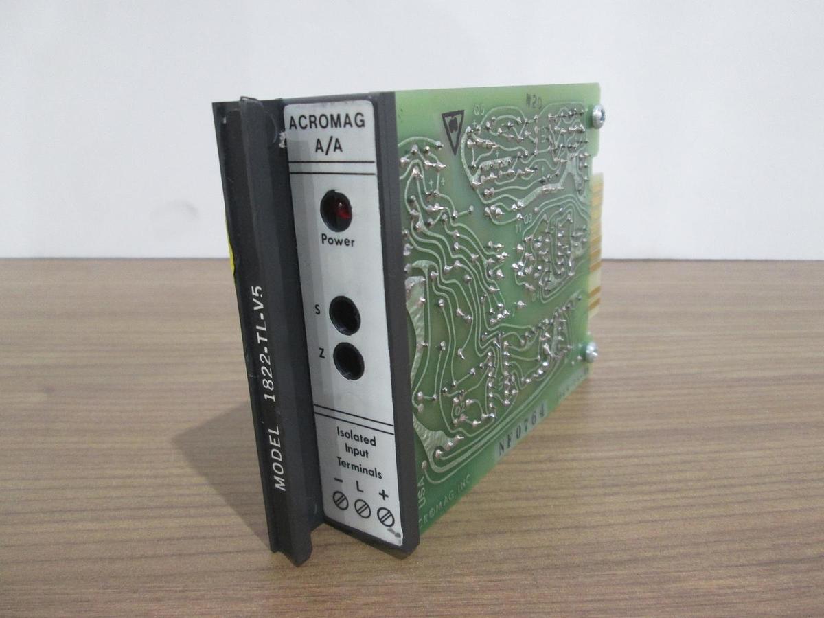 Used Acromag, Model 1822-TL-V5, 1800 Input Module, 0.1-1.0V In, Used